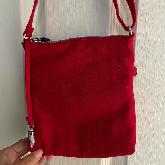 Kipling Red Travel Pouch - Picture 3 of 4